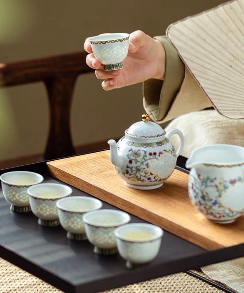 中国粉彩急須 中国 粉彩 急須 | まるや