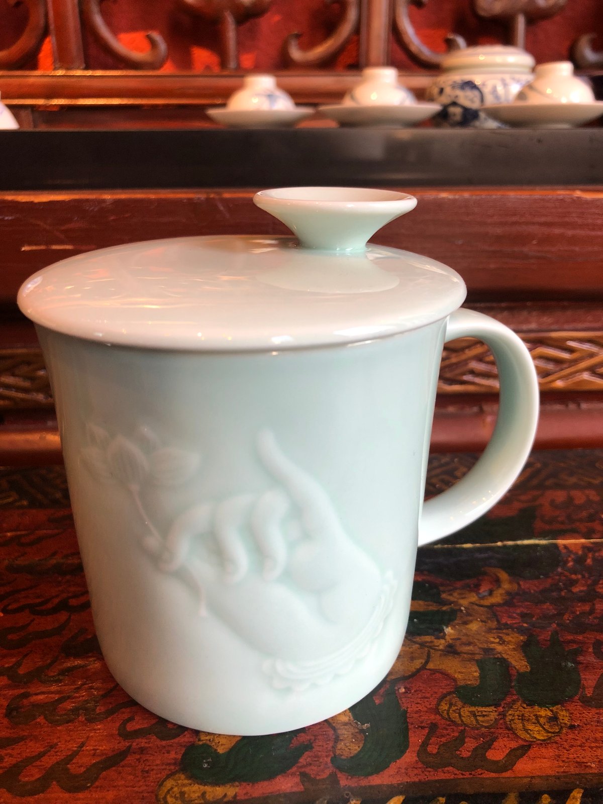 中国青磁 MC10 青磁マグカップ | 中国茶専門店GUDDI