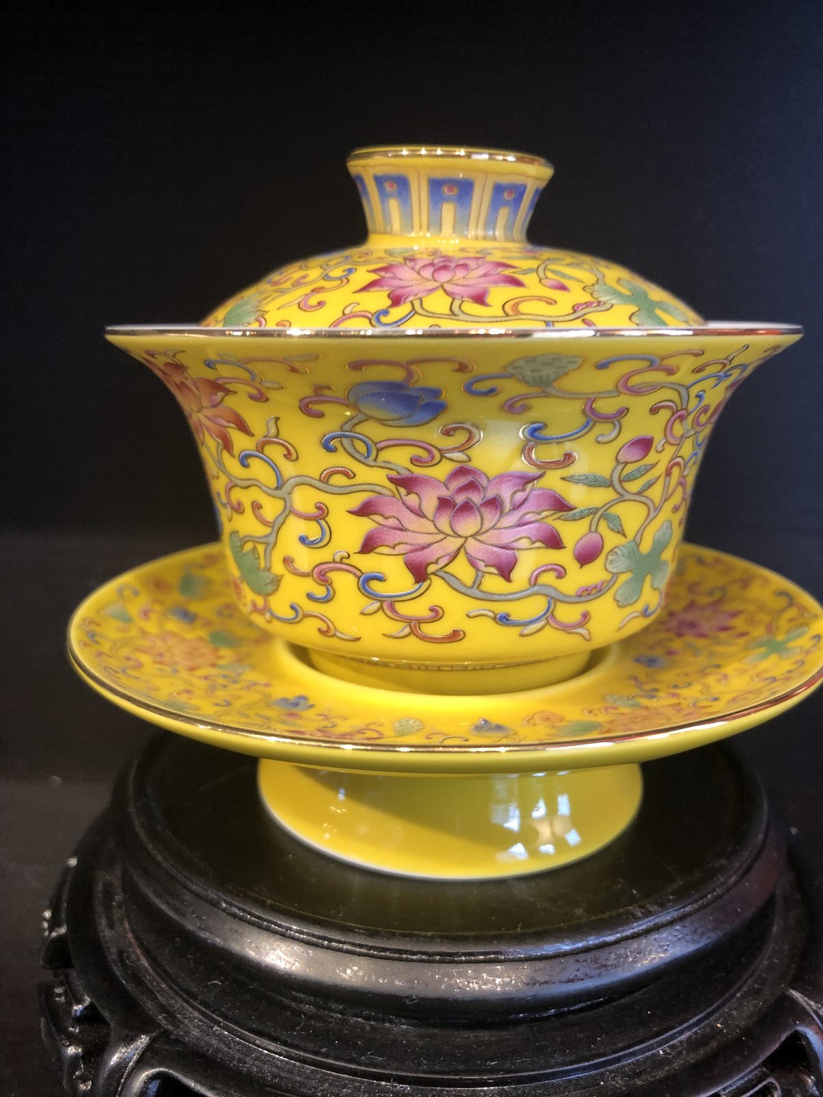 中国　古七宝琺瑯彩　茶合　碗鎮　U　R6182 中国 古七宝琺瑯彩 茶合 碗鎮 U R6182の通販 by takaryo123's shop｜ラクマ