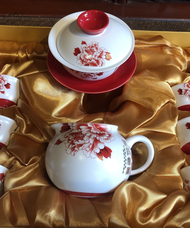 CS104 茶器セット「吉祥富貴」 | 中国茶専門店GUDDI CS104 茶器セット「吉祥富貴」 | 中国茶専門店GUDDI