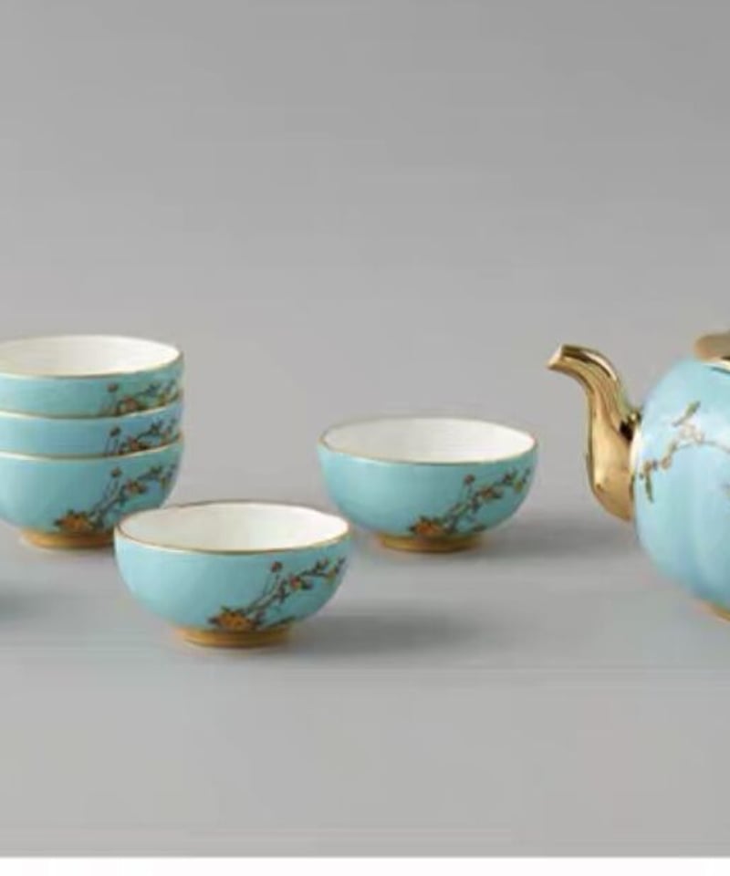 CS151 茶器セット「藍貴妃」 | 中国茶専門店GUDDI