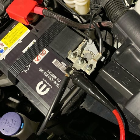 HIGHSPARK " noise reduction " CABLE™ for ABARTH 500 / 595 / 695