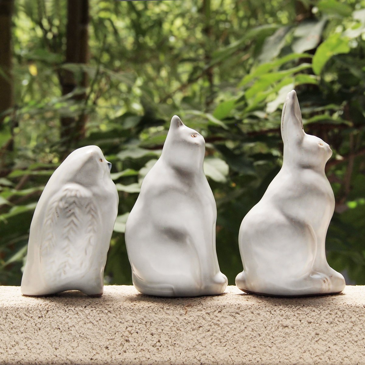 不思議な小動物のオブジェ 動物のオブジェ | sen no STORE