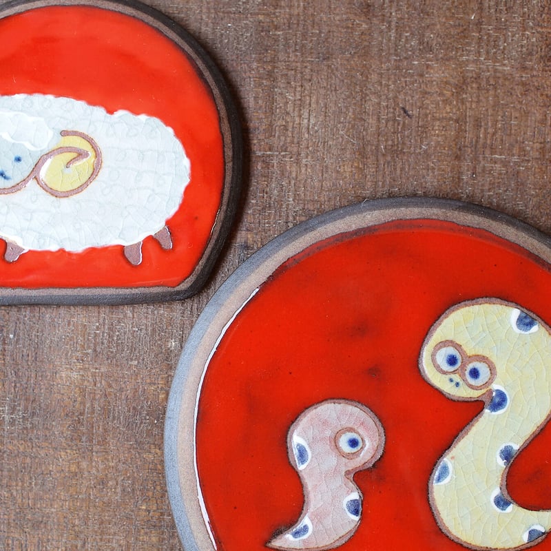 陶板飾り (大） | sen no STORE