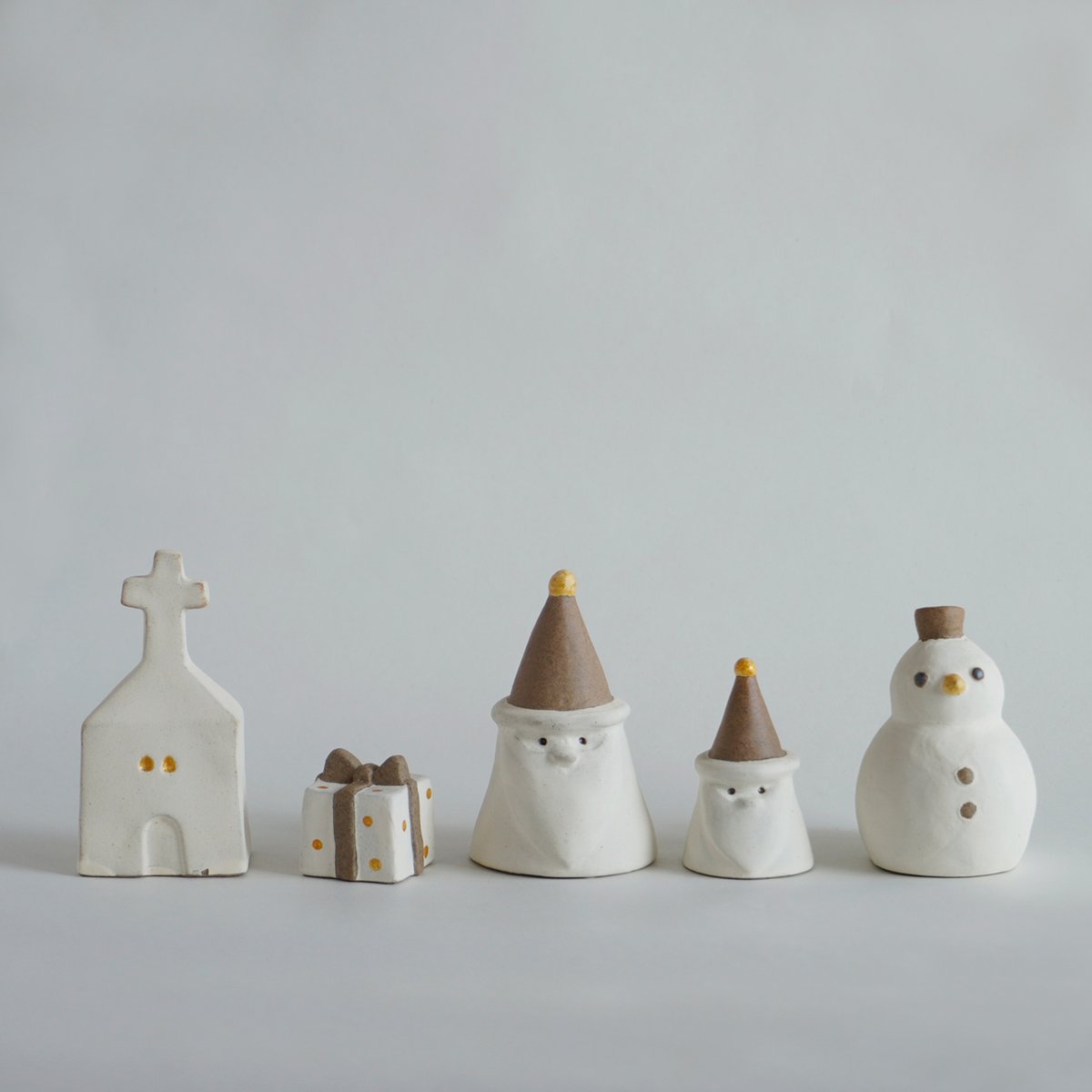 窯道具　オブジェ　雪景色 クリスマスのオブジェ | sen no STORE