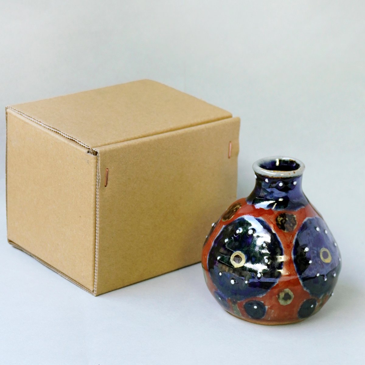 錆陶花器 青錆 花入れ | sen no STORE