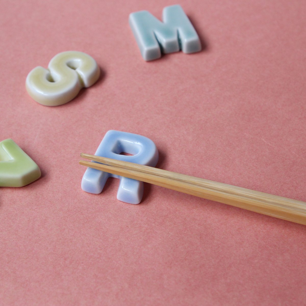 アルファベットA〜N 箸置き | sen no STORE