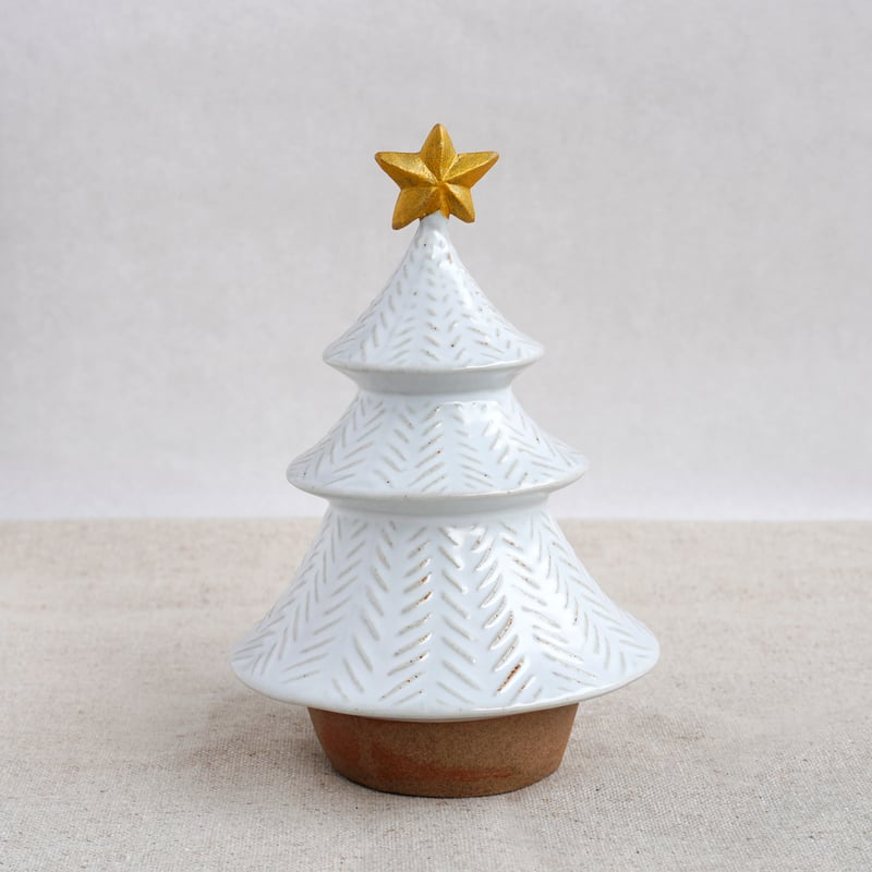 クリスマスツリーのオブジェ／星付き | sen no STORE