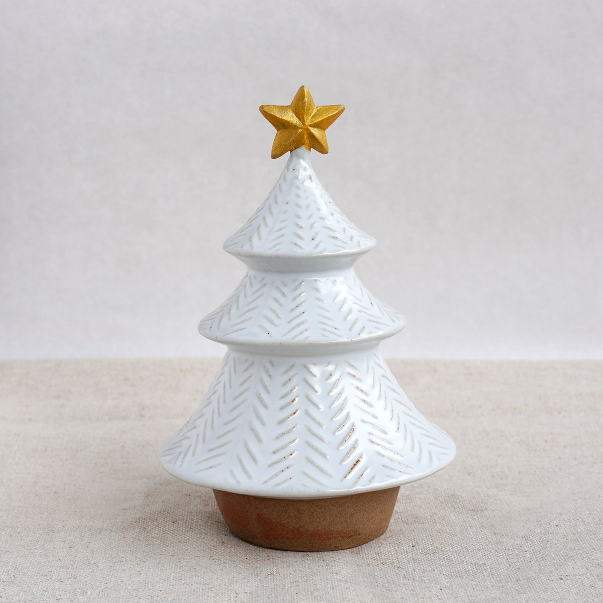 クリスマスツリーのオブジェ／星付き | sen no STORE
