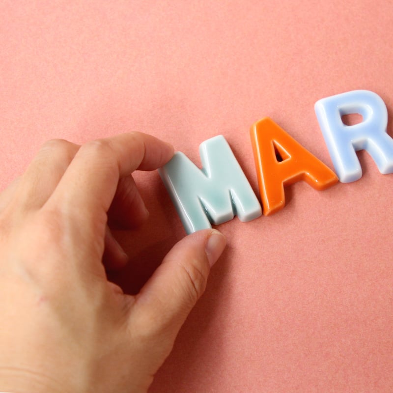 アルファベットA〜N 箸置き | sen no STORE