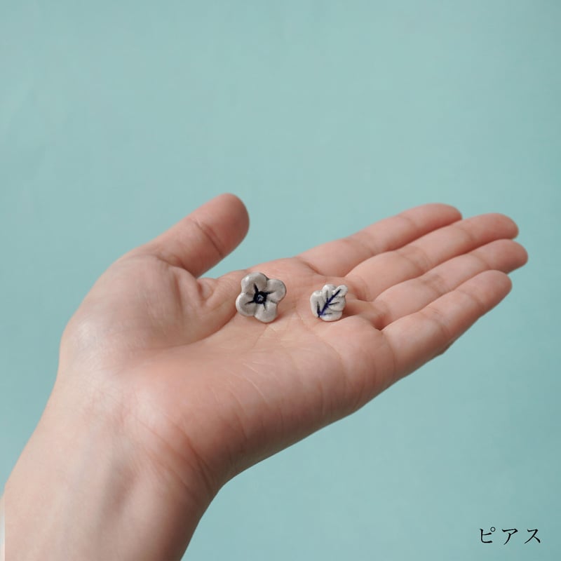 青花ピアス／イヤリング 1piece | sen no STORE