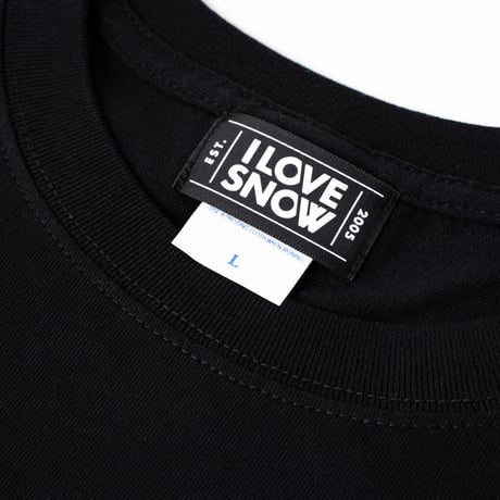 I LOVE NOZAWA ONSEN SNOW Tシャツ Black