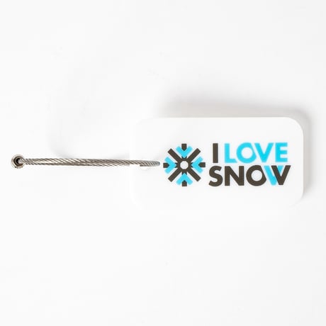 I LOVE SNOW アクリルキーホルダー