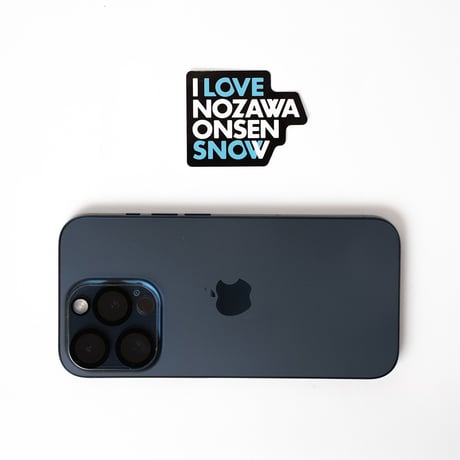 I LOVE NOZAWA ONSEN SNOW ステッカー