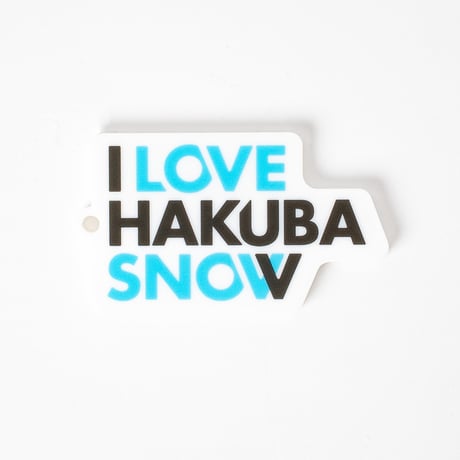 I LOVE HAKUBA SNOW アクリルキーホルダー