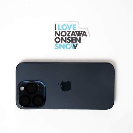 I LOVE NOZAWA ONSEN SNOW ステッカー