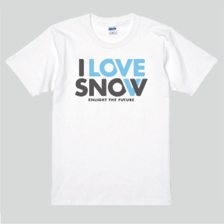 I LOVE SNOW Tシャツ