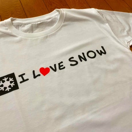 I LOVE SNOW Classic　ロゴＴシャツ