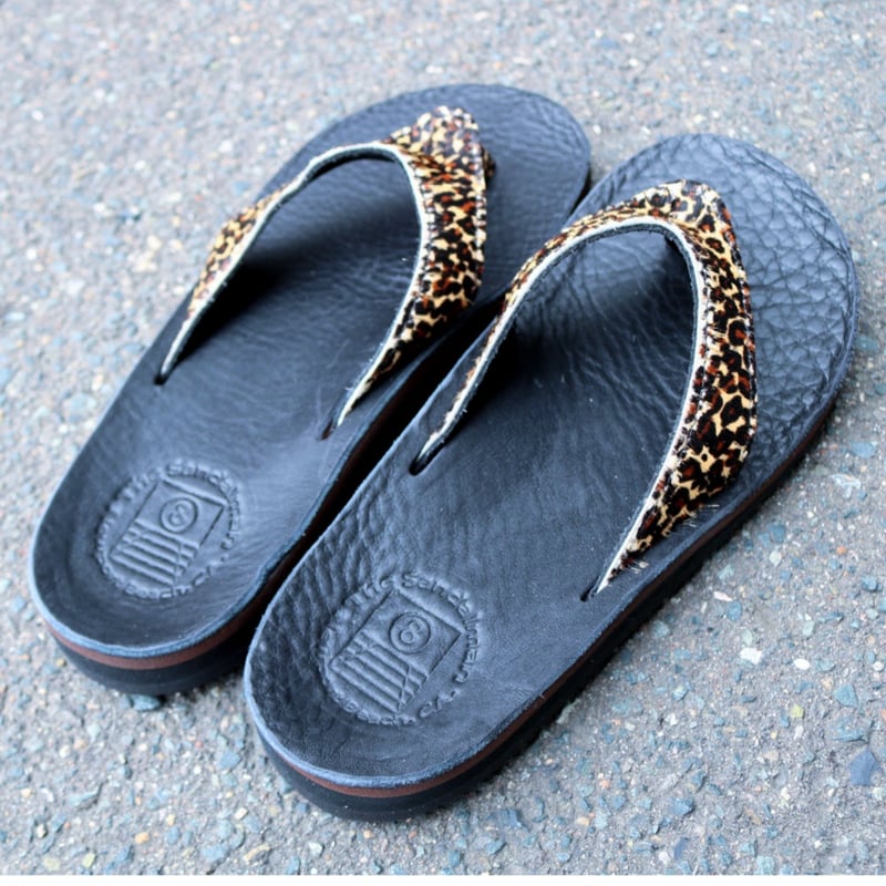 THE SANDALMAN【 BEACH NARROW 】LEOPARD | alley