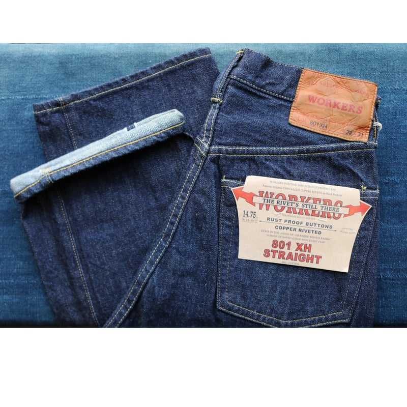 WORKERS【 Lot 801XH , Straight Jeans 14.7oz 】 |