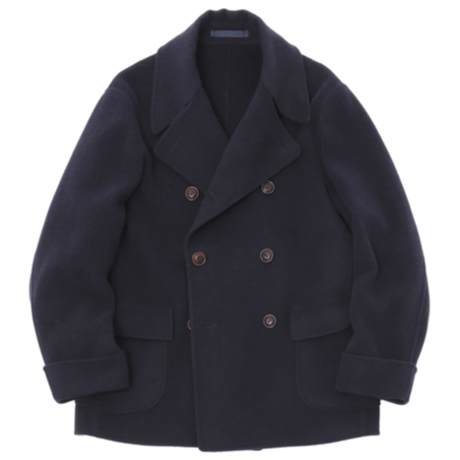 新品 NVRFRGT ピーコート ブラック モードコート NF251C01 新品未使用 NVRFRGT ピーコート NF251C01 モードコート ブラック