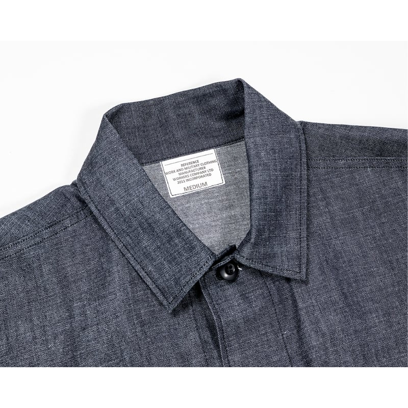 WORKERS【 Fatigue Jacket 】Indigo Denim Size.M |