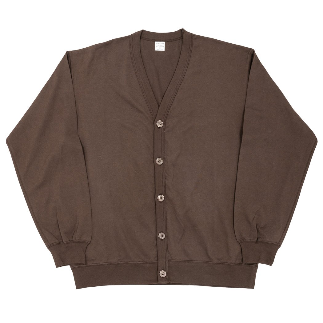 WORKERS【 2 PLY Cardigan , Brown 】Size.M | alley 