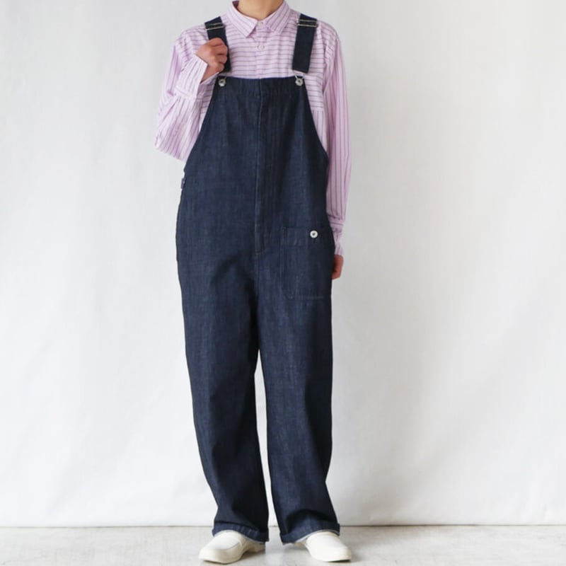 MHL ダークデニム オーバーオール MHL ダークデニム オーバーオール