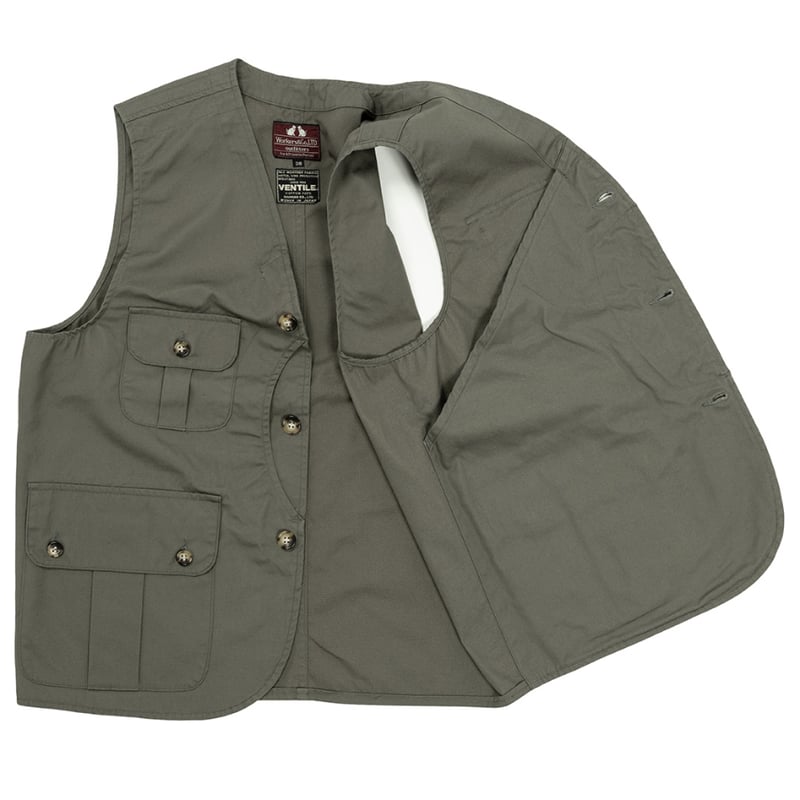WORKERS 【 W&G Vest , Heavy Ventile , Wolf Grey WORKERS 【 W&G Vest , Heavy Ventile , Wolf Grey