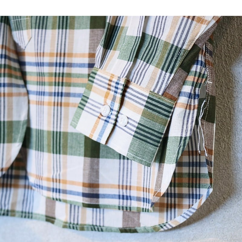 ひろりんさん専用　DESCENDANT MADRAS BUCKET DESCENDANT/BUCKET HAT PIGMENT DYE