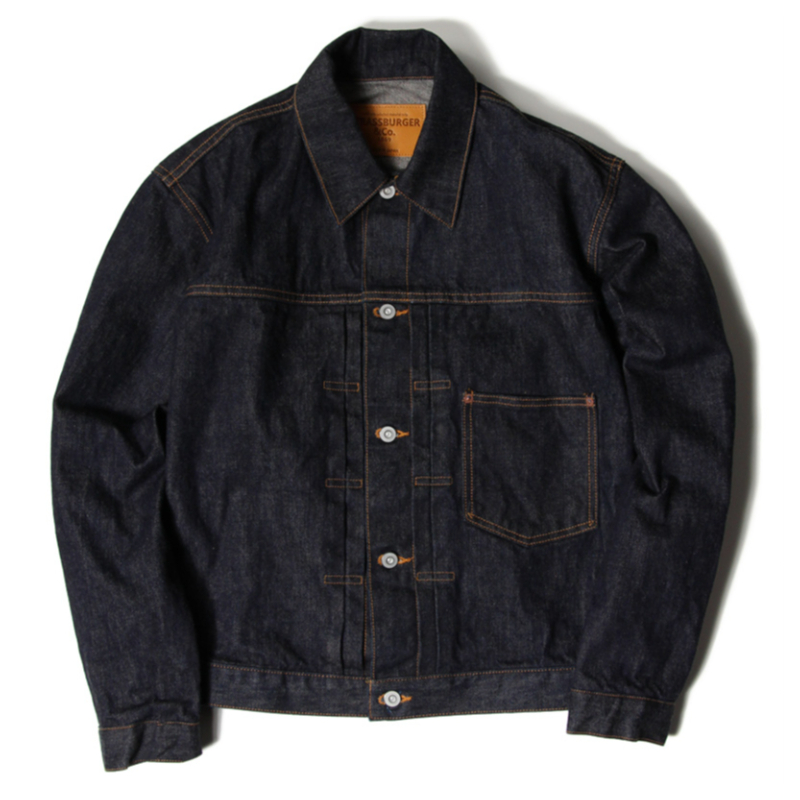 STRASSBURGER JUMBO 14.5oz SELVEDGE 【 1st DENIM