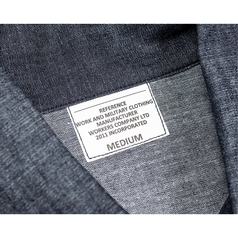 ジャケット・アウター WORKERS : FATIGE JACKET INDIGO DENIM WORKERS(ワーカーズ)～Fatigue Jacket 7.5 oz Indigo Denim