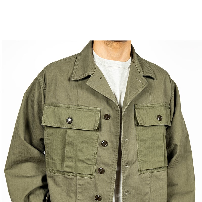 WORKERS 【 M-43 Shirt Jacket 】Herringbone 2-Tone 