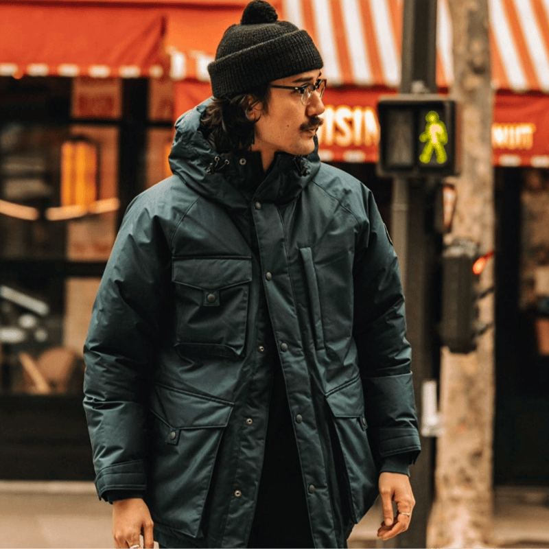 ZANTERJAPAN 【6720 JP ORIGINAL DOWN】 NAVY Size.X ZANTERJAPAN 【6720 JP ORIGINAL DOWN】 NAVY Size.X