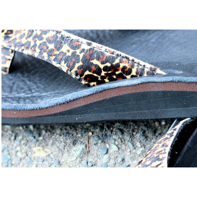 THE SANDALMAN【 BEACH NARROW 】LEOPARD | alley