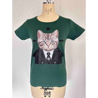 【受注生産】 レディス プリントTシャツ ZT-Ladies シリーズ（エバーグリーン）