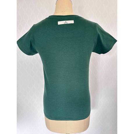 【受注生産】 レディス プリントTシャツ ZT-Ladies シリーズ（エバーグリーン）