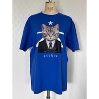 【受注生産】 プリント Big-Tシャツ ZT-BIG シリーズ （ブルー）