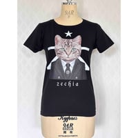 【受注生産】 レディス プリントTシャツ ZT-Ladies シリーズ（ブラック）
