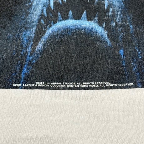 Jaws T-shirt【M】00298