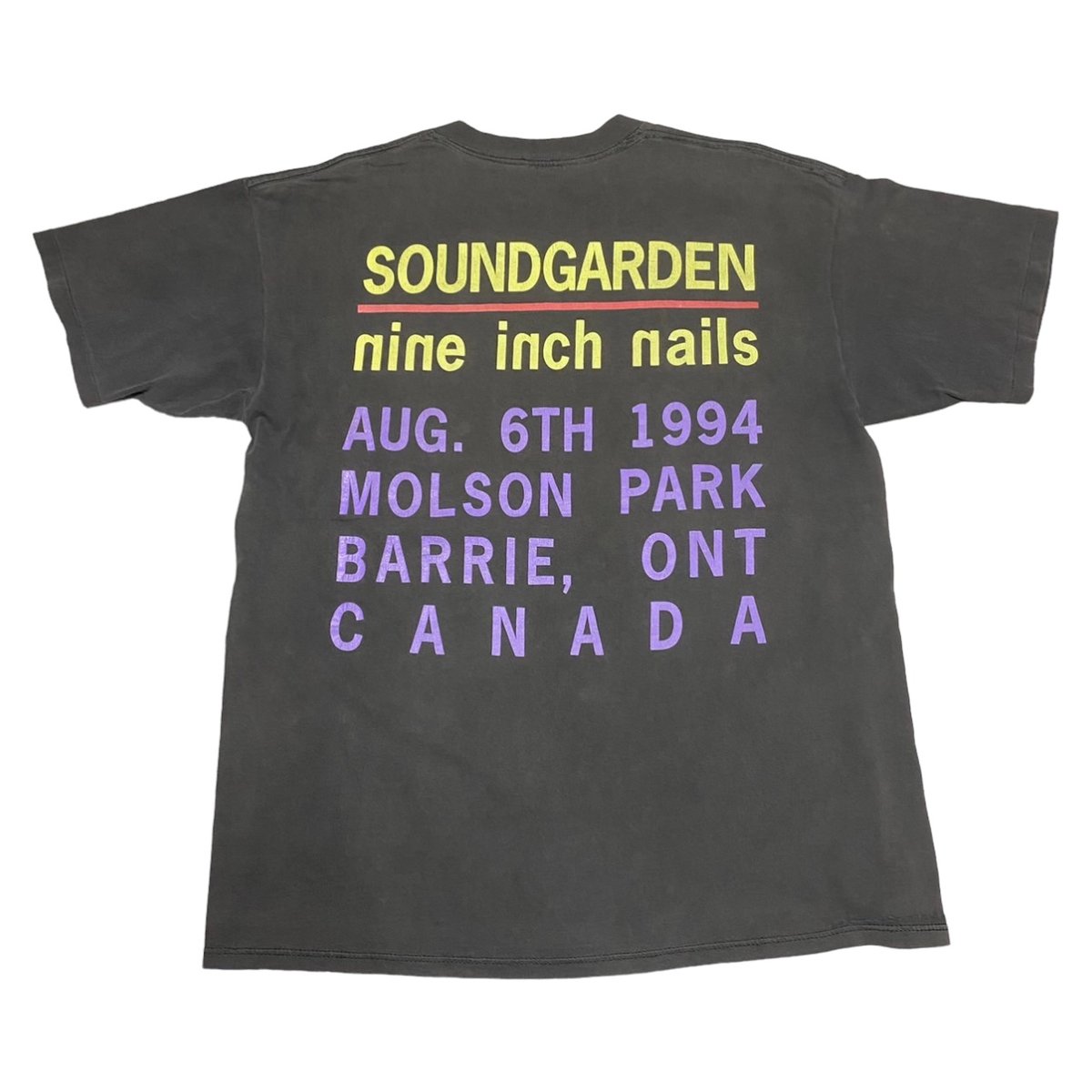 専用　nine inch nails SOUNDGARDEN tシャツ NINE INCH NAILS THE FRAGILE TEE BLACK ALLSPORT