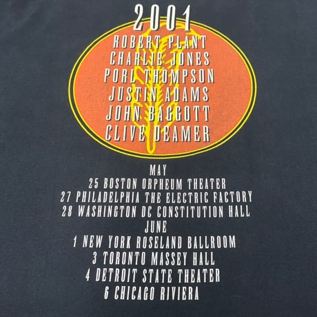 Robert Plant T-shirt【XL】00460