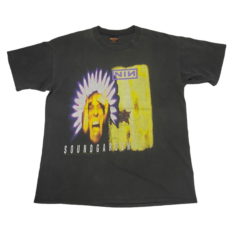 Soundgarden Nine Inch Nails T-shirt | Vintage Life Soundgarden Nine Inch Nails T-shirt | Vintage Life