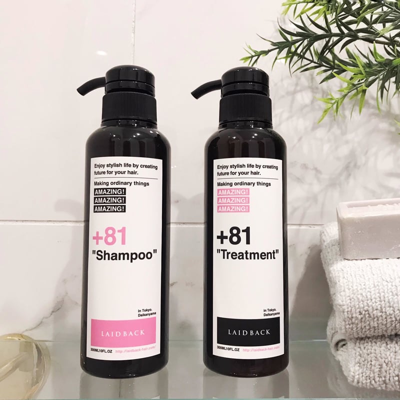 ＋81 Shampoo【LAIDBACKオリジナルシャンプー】 | LAIDBACK Hair