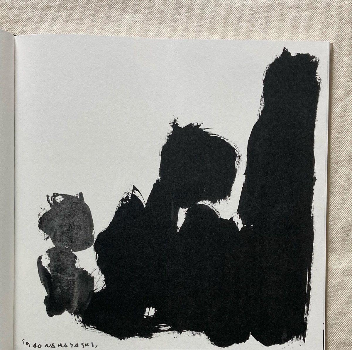 林青那　画 林青那 画 KUROMONO / 林青那 Aona Hayashi ON READING Online Shop