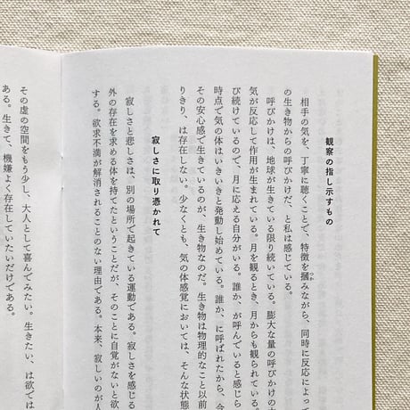 川﨑智子｜整体覚書　道程