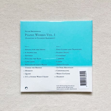 〈CD〉Peter Broderick｜Piano Works Vol. 1