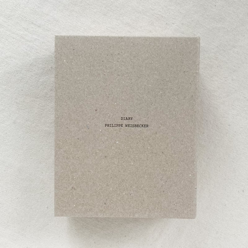 Desssin Philippe Weisbecker 限定版 Philippe Weisbecker｜DIARY | 曲線