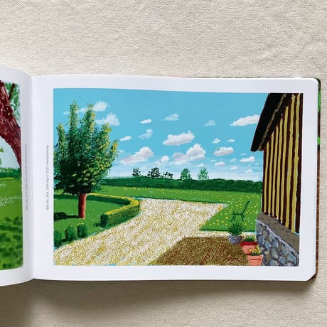 David Hockney｜THE ARRIVAL OF SPRING, NORMANDY 2020