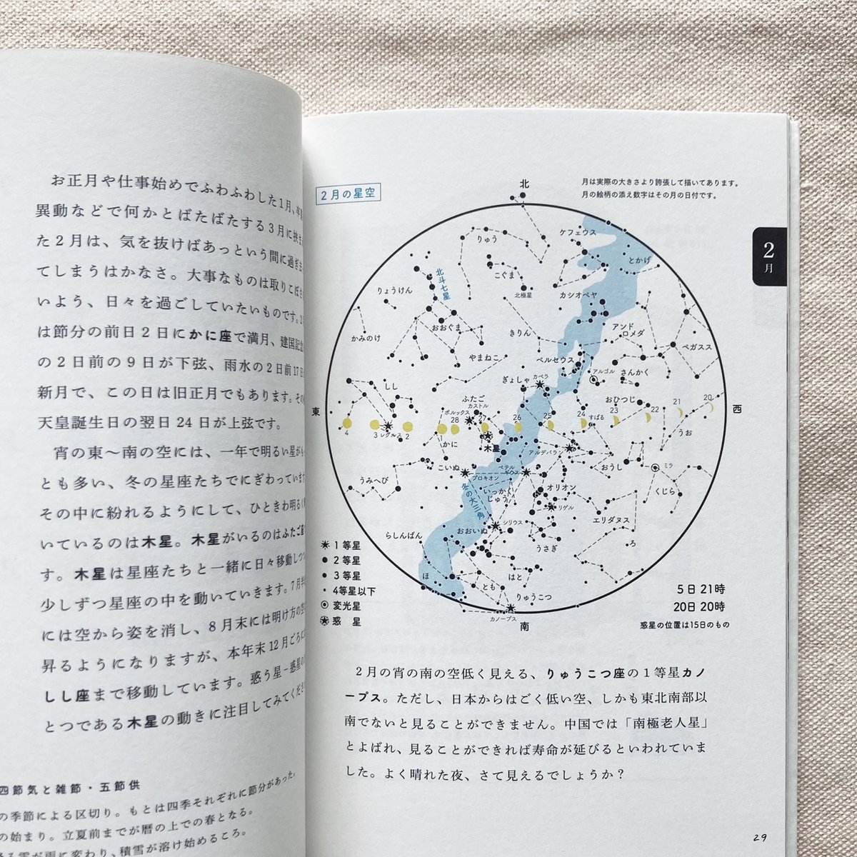 こよみページ Amazon.co.jp: 月のこよみ 2025: 365日の月の満ち欠けがわかる : 相馬